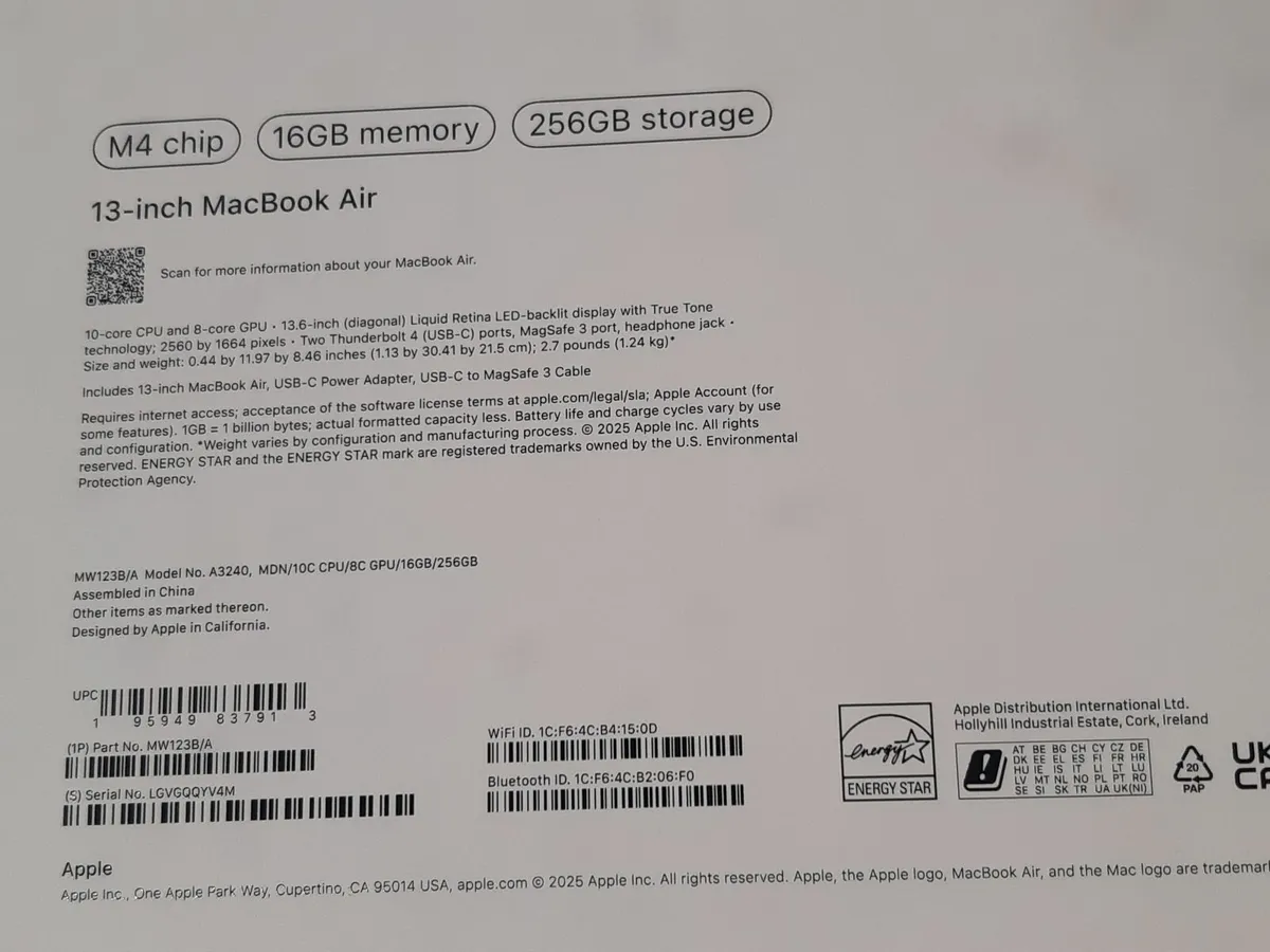 BRAND NEW 13-Inch MacBook Air - Image 1