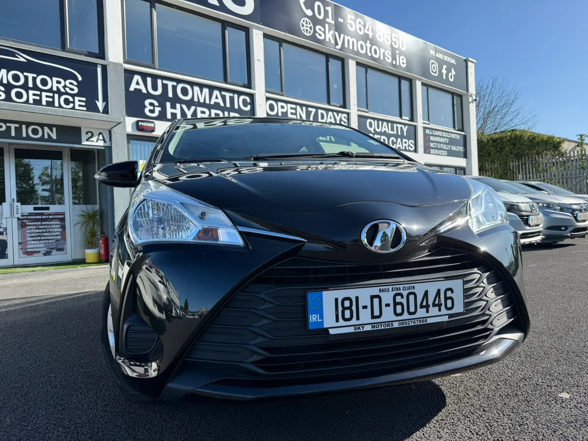 2018 Toyota Vitz/ Yaris 1.0 Automatic, 52K Miles - Image 1