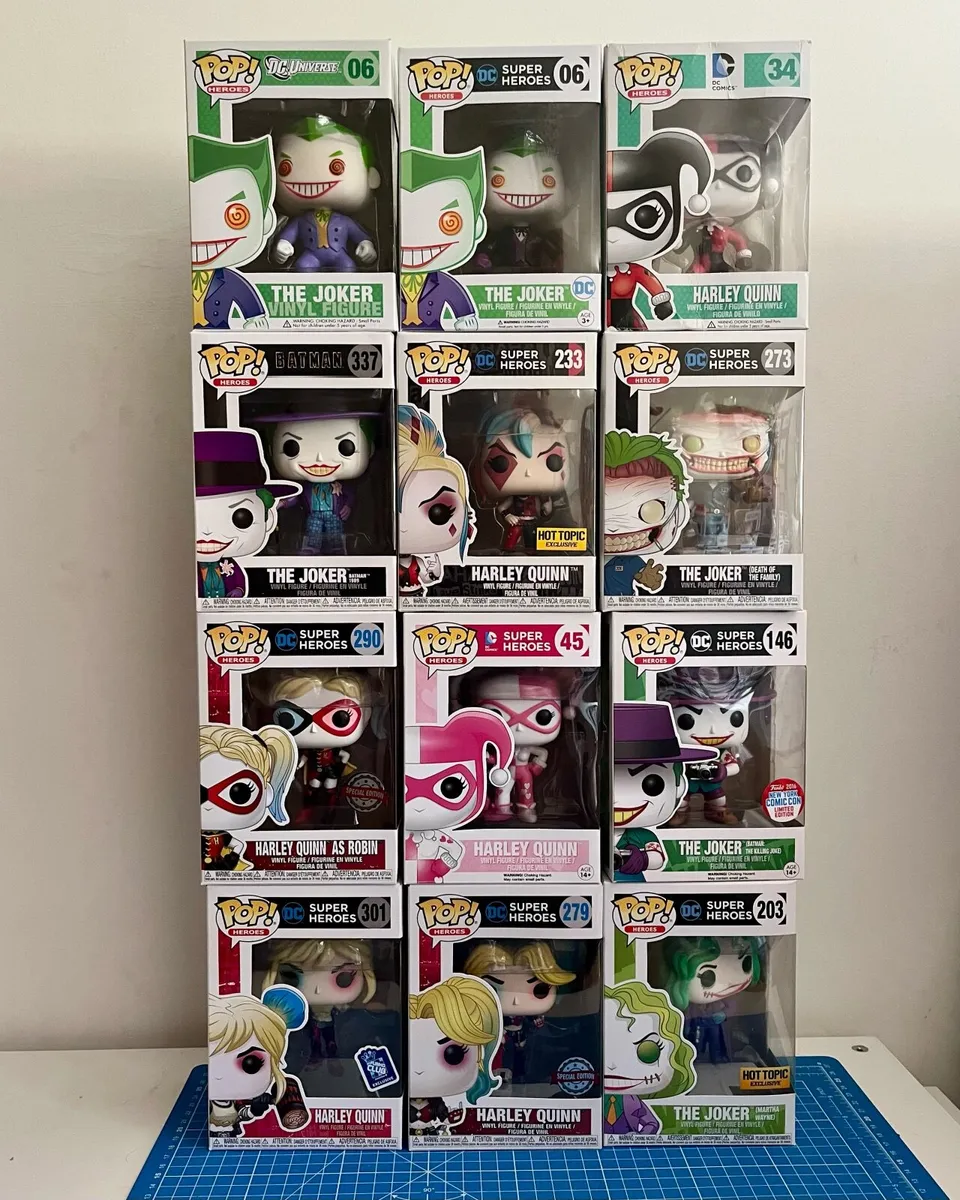 The Joker & Harley Quinn Funko Pops - Image 1