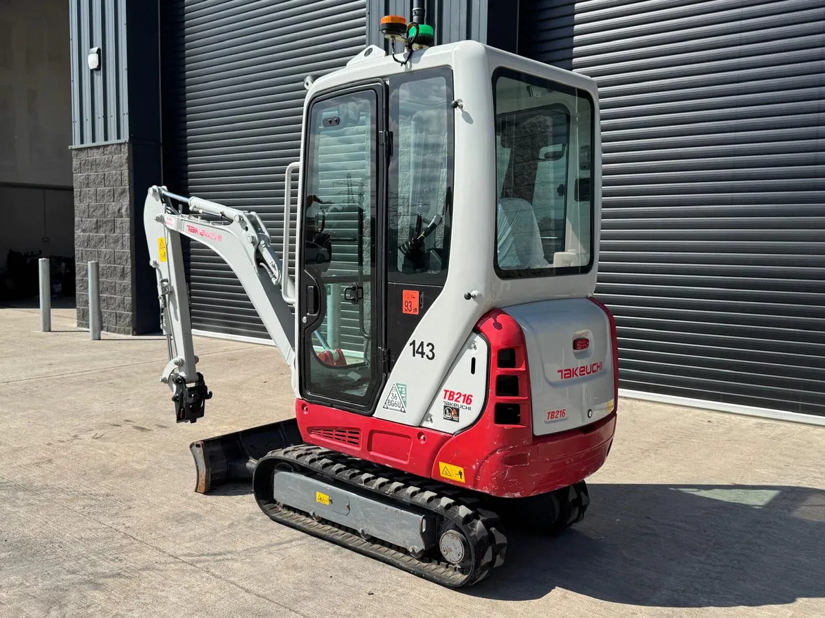 2022 Takeuchi TB216 - Image 4