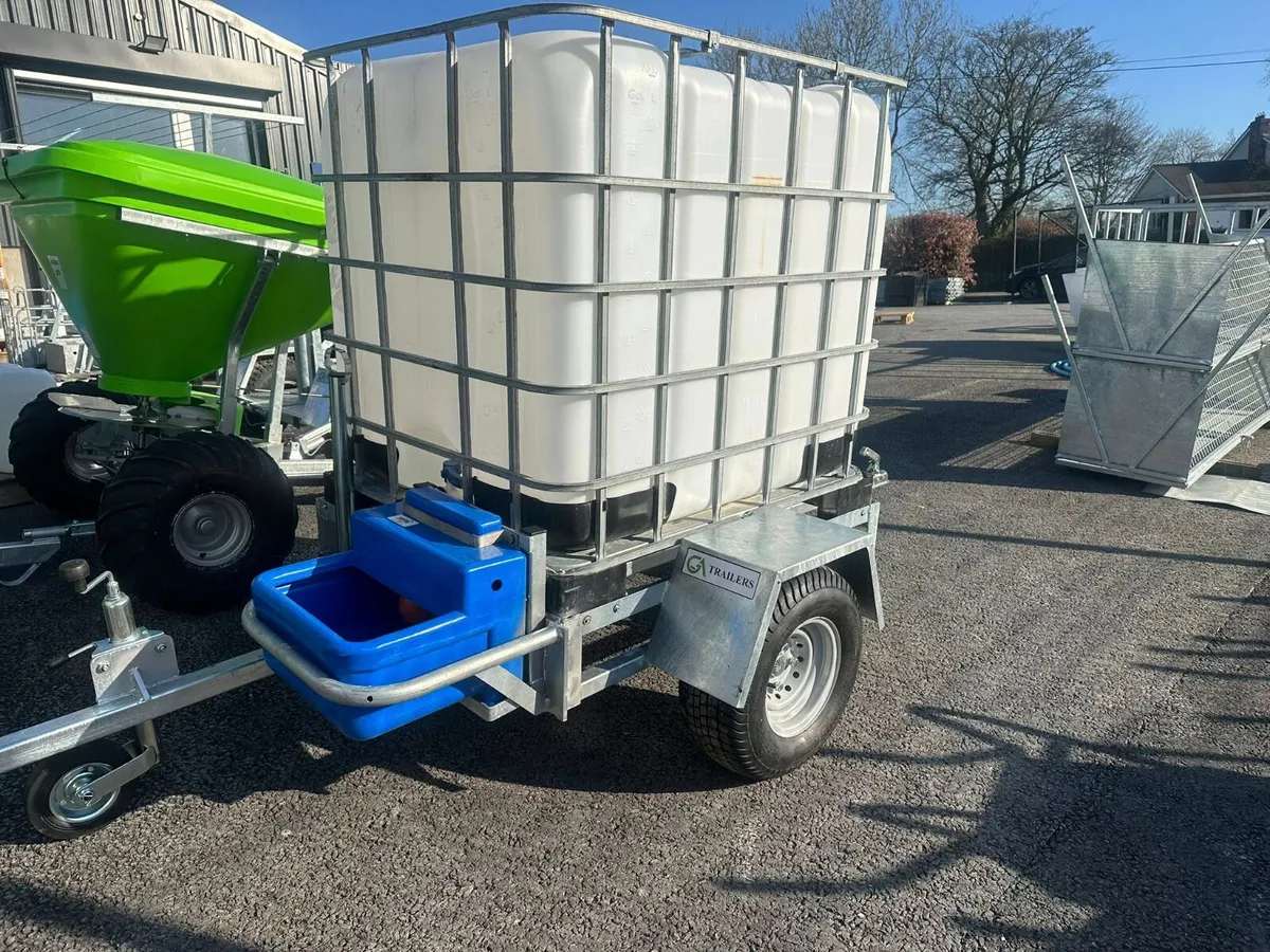Portable mobile water drinker Trailer 1000 Litre - Image 2