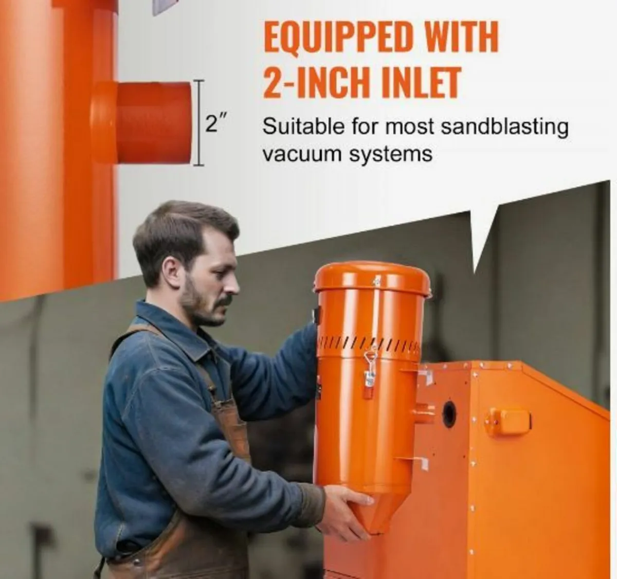 Dust Collection System: 1450W Dust Collector - Image 4