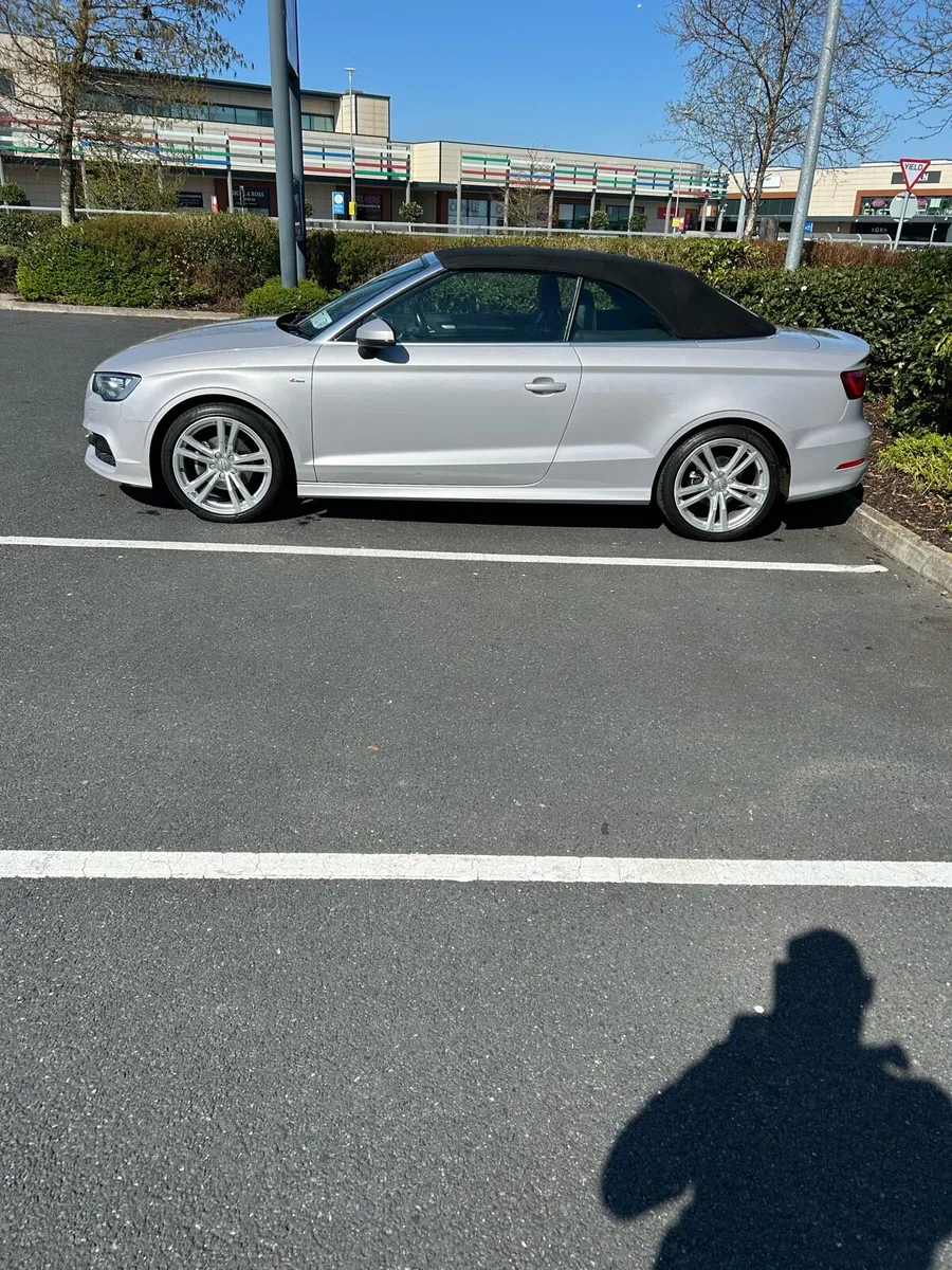 Audi A3 1.6 TDi Cabriolet S Line - new NCT - - Image 2