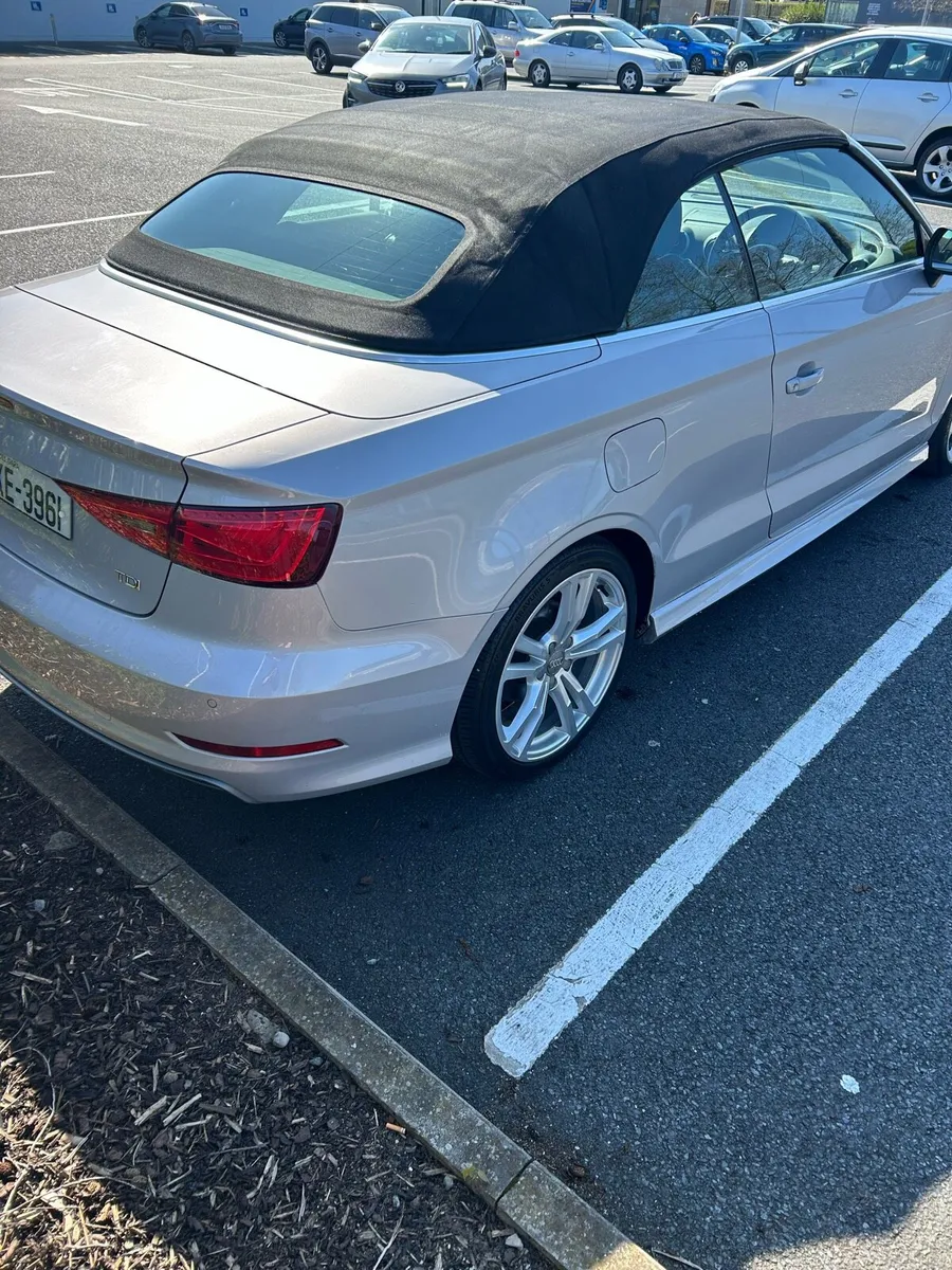 Audi A3 1.6 TDi Cabriolet S Line - new NCT - - Image 4