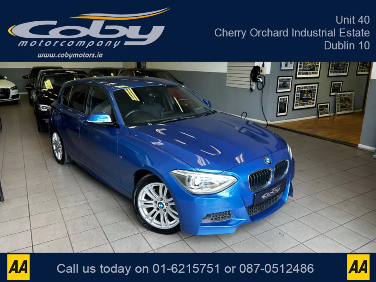 BMW 1-Series 116i M Sport 5DR AUTO. FSH, Sat Nav, - Image 1
