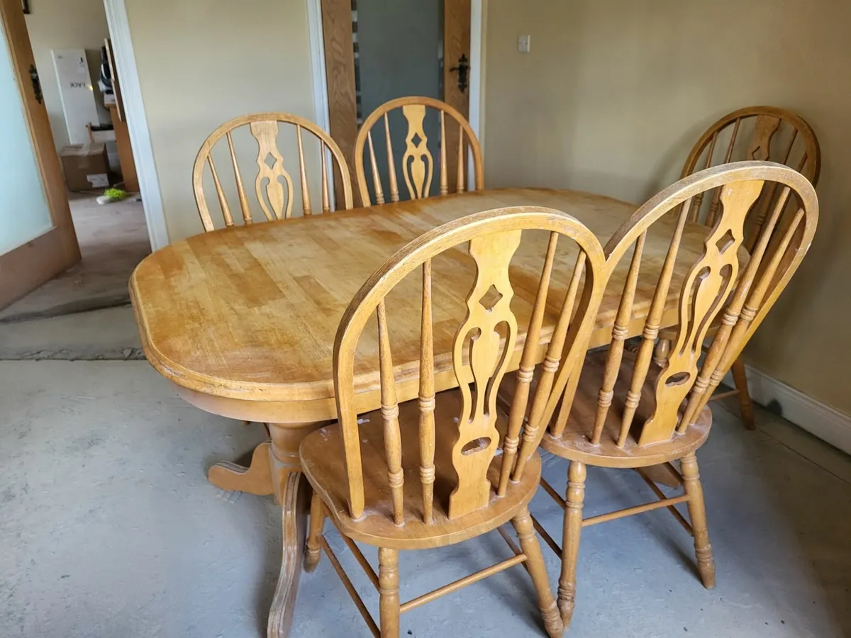 Table and chairs
