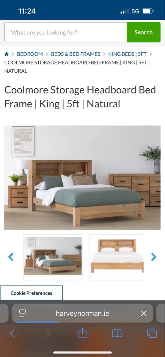 King Size Bedframe - Image 1