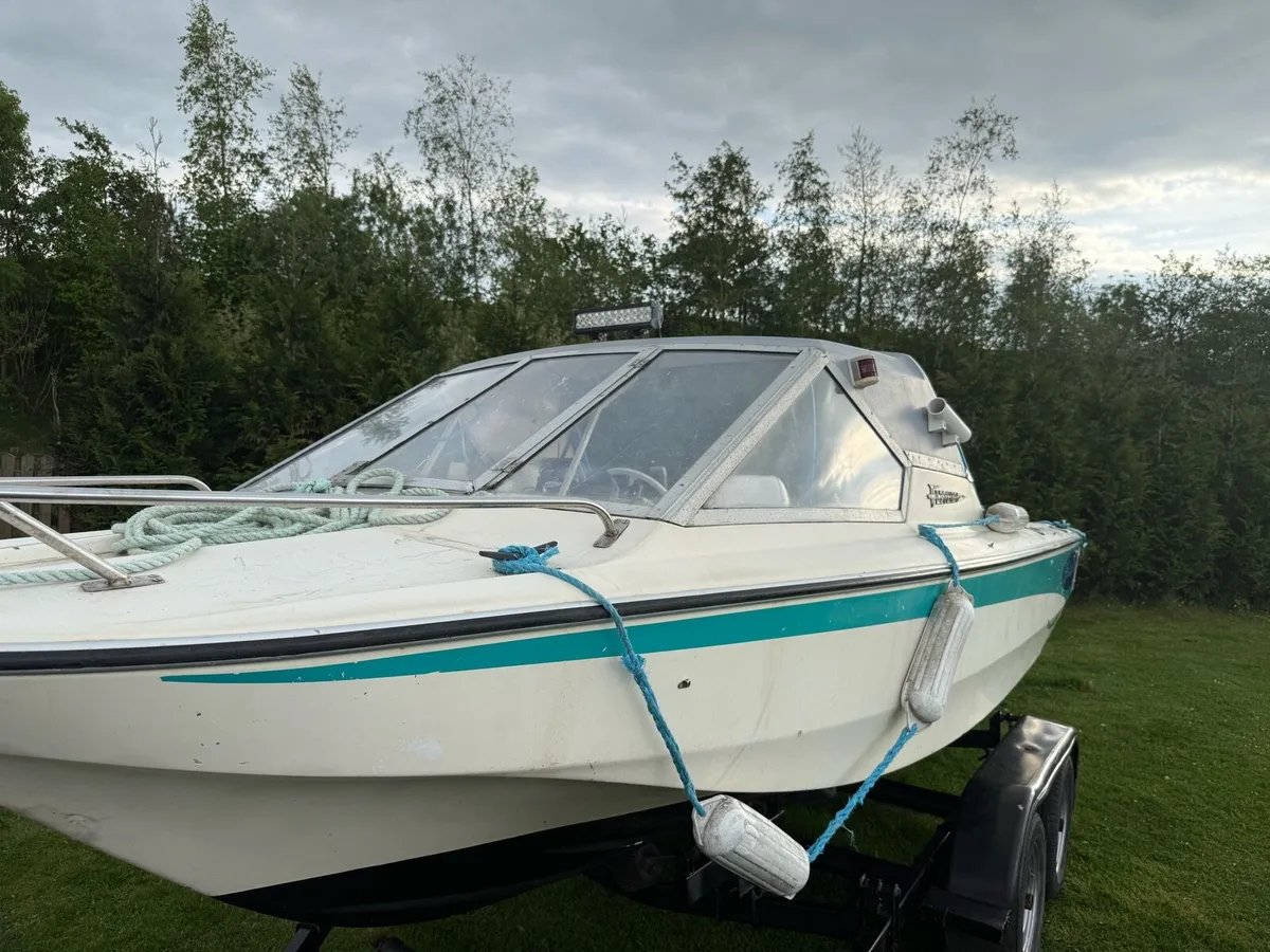 17ft fletcher fishing boat - Image 2