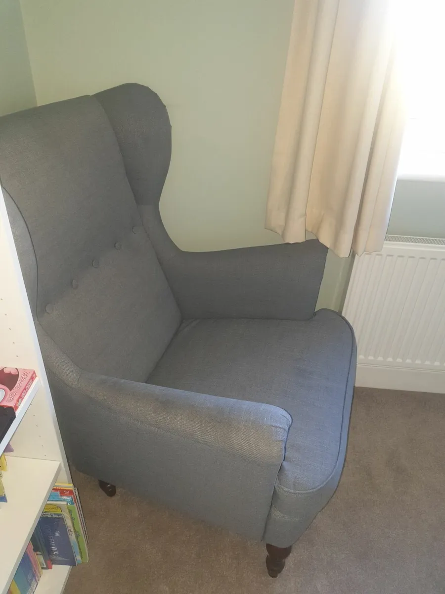 Ikea wingback gorgeous armchair - Image 2