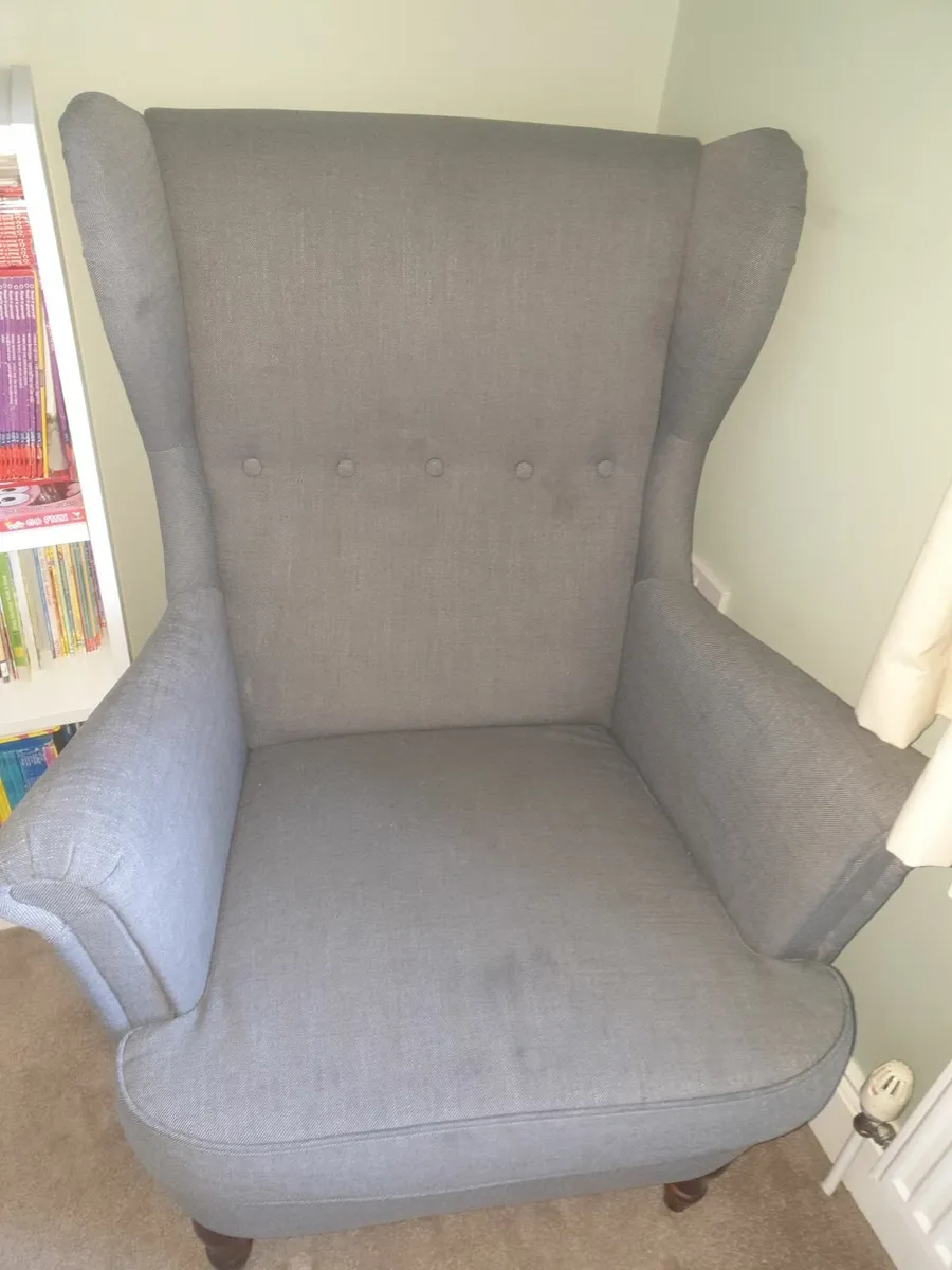Ikea wingback gorgeous armchair - Image 3