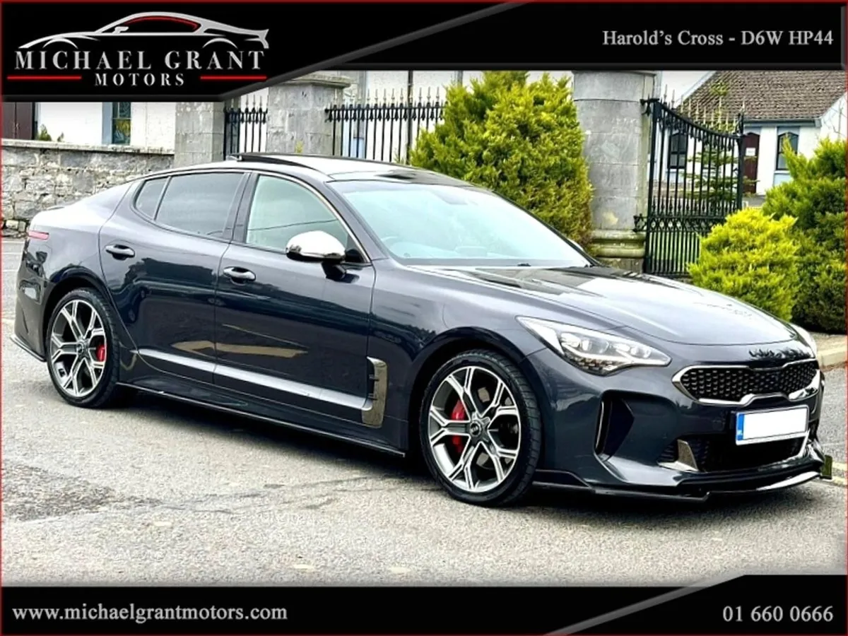 Kia Stinger RWD 3.3 370BHP V6 GT T-gdi / Irish Ca - Image 1