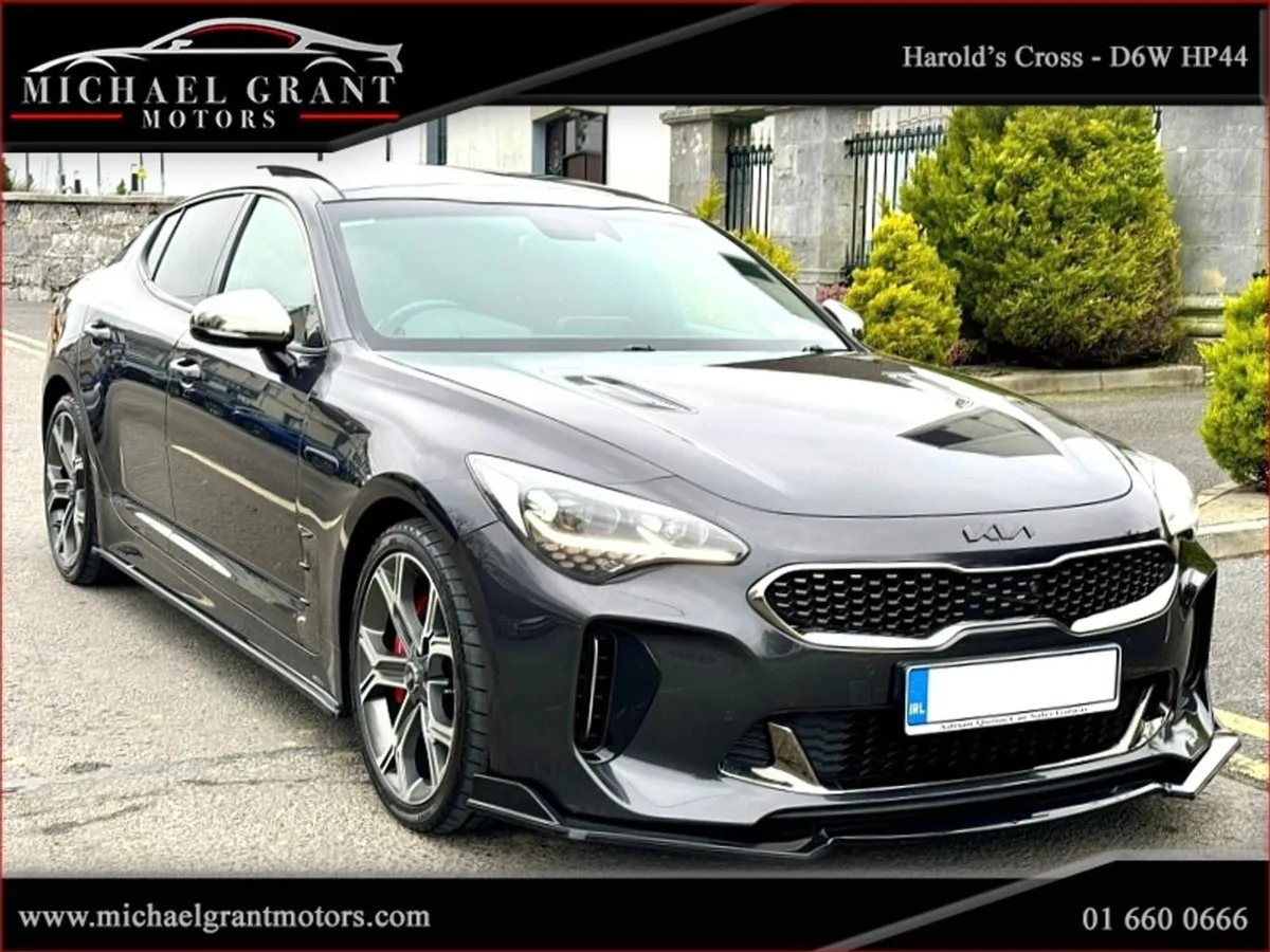 Kia Stinger RWD 3.3 370BHP V6 GT T-gdi / Irish Ca - Image 3