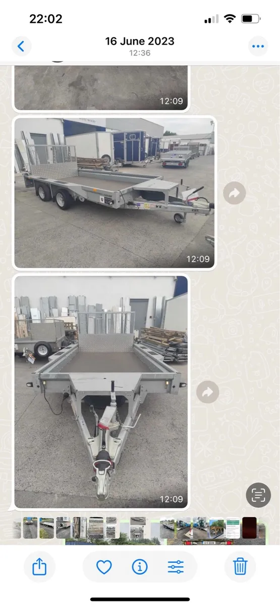 Plant trailer 12x6 price drop - Image 1