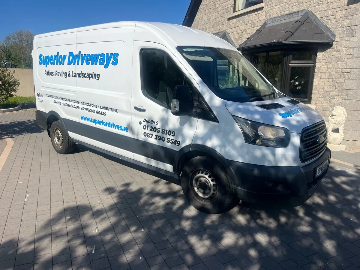 2018 ford transit lwb high roof - Image 1