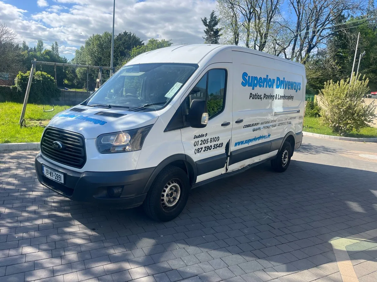 2018 ford transit lwb high roof - Image 2
