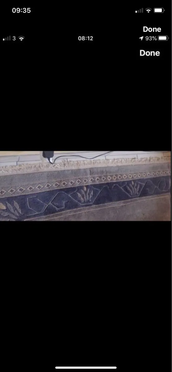 Large Hand Made Floor Rug - Image 4