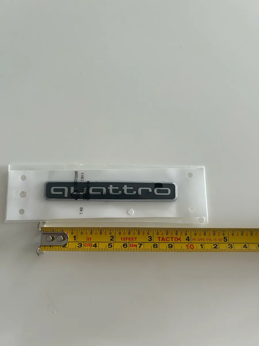 Audi Quattro Emblem - Image 1