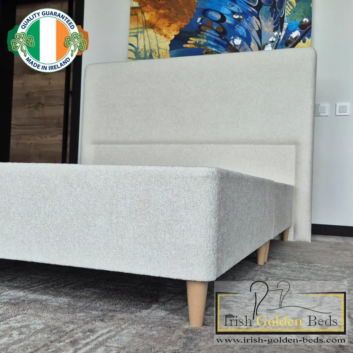 double bed frame 4ft6 - Image 3