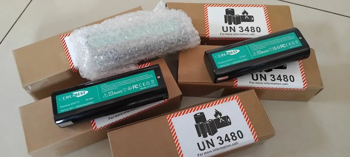 CreaBest Paslode Replacement 6v 4Ah Batteries - Image 2