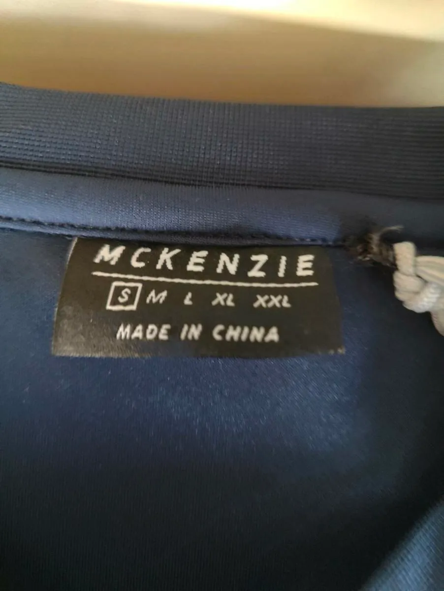 McKenzie Poly Tee Navy - Image 3