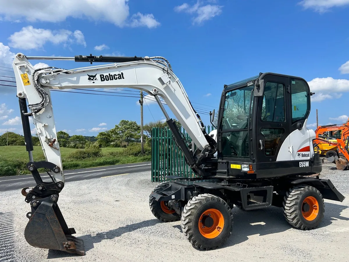 Bobcat E55W Rubber Duck **Only 300hrs** - Image 3