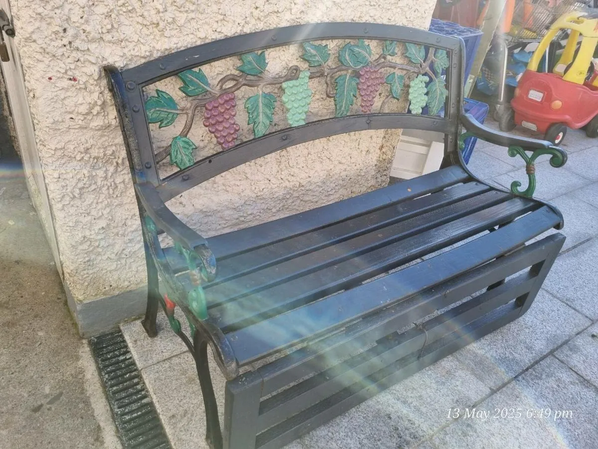 Cast Iron Bench Ends - Image 4
