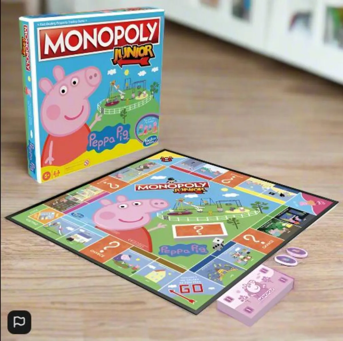 Monopoly Junior: Peppa Pig Edition Board Game - Image 2