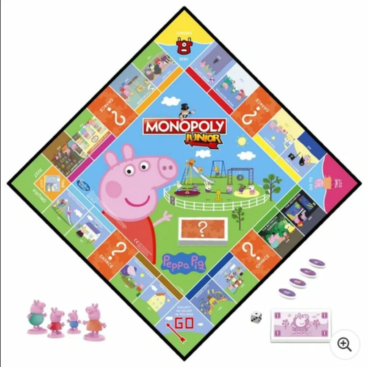 Monopoly Junior: Peppa Pig Edition Board Game - Image 3