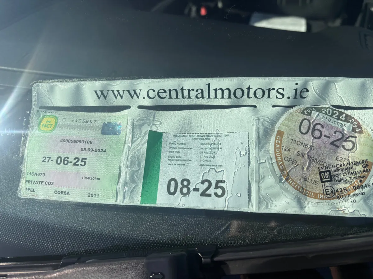 2011 OPEL CORSA 1.2 PETROL CHEEP TAX - Image 4