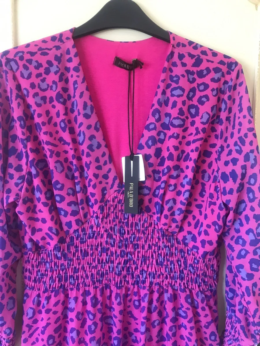 New Pink & Purple Dress Size 12. - Image 4