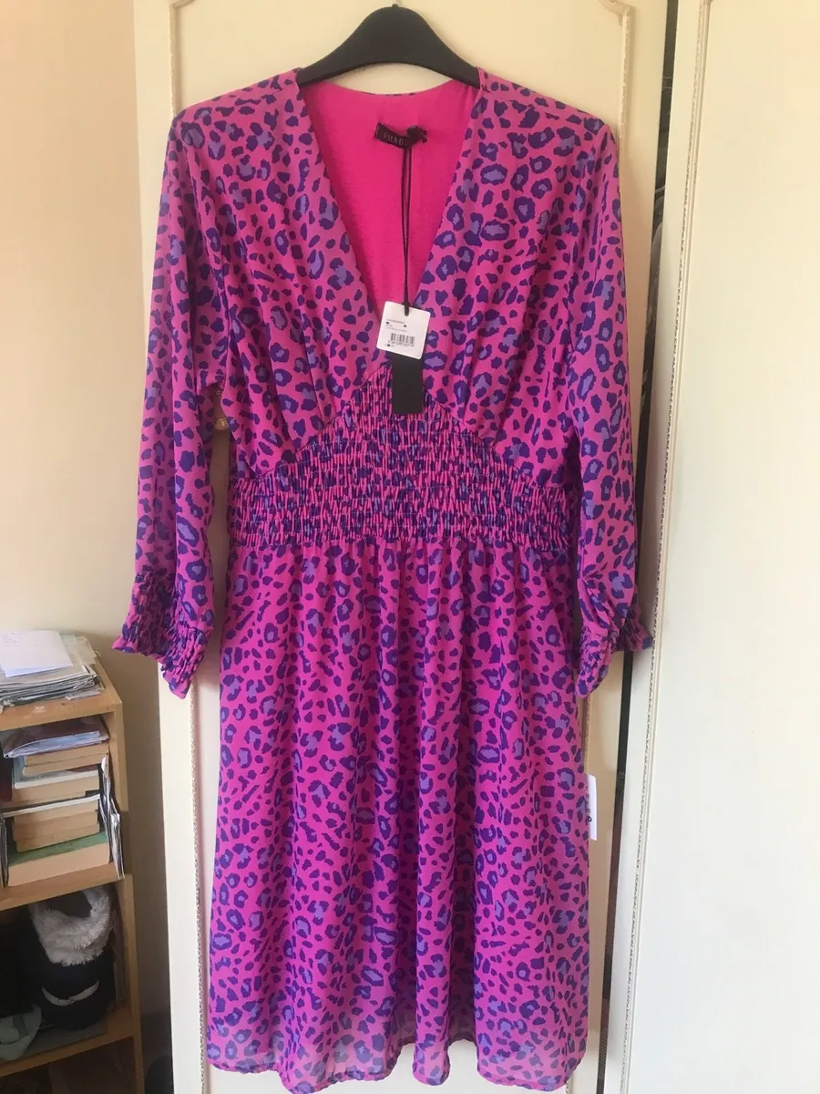 New Pink & Purple Dress Size 12. - Image 1