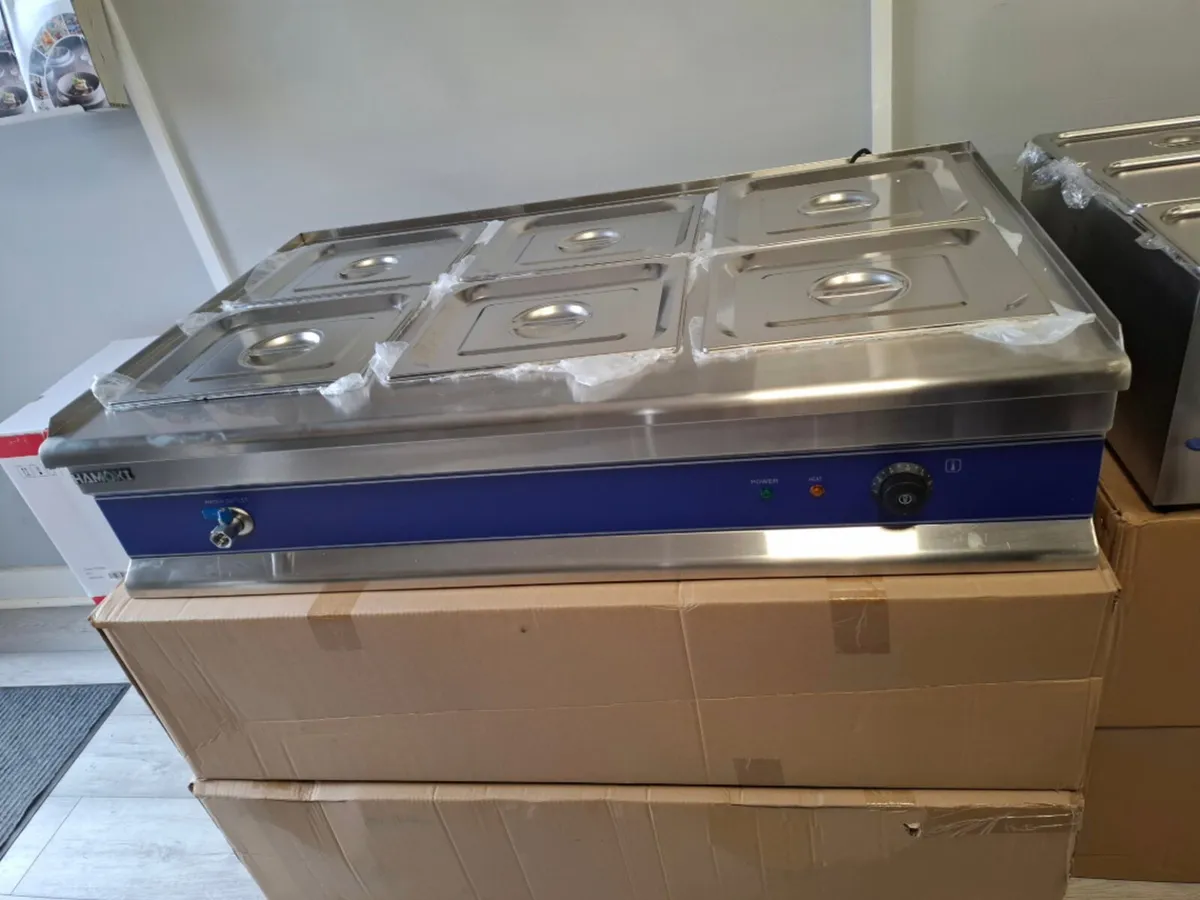 Hamoki 6x1/2 Pot Tabletop Wet Bain Marie - Image 1