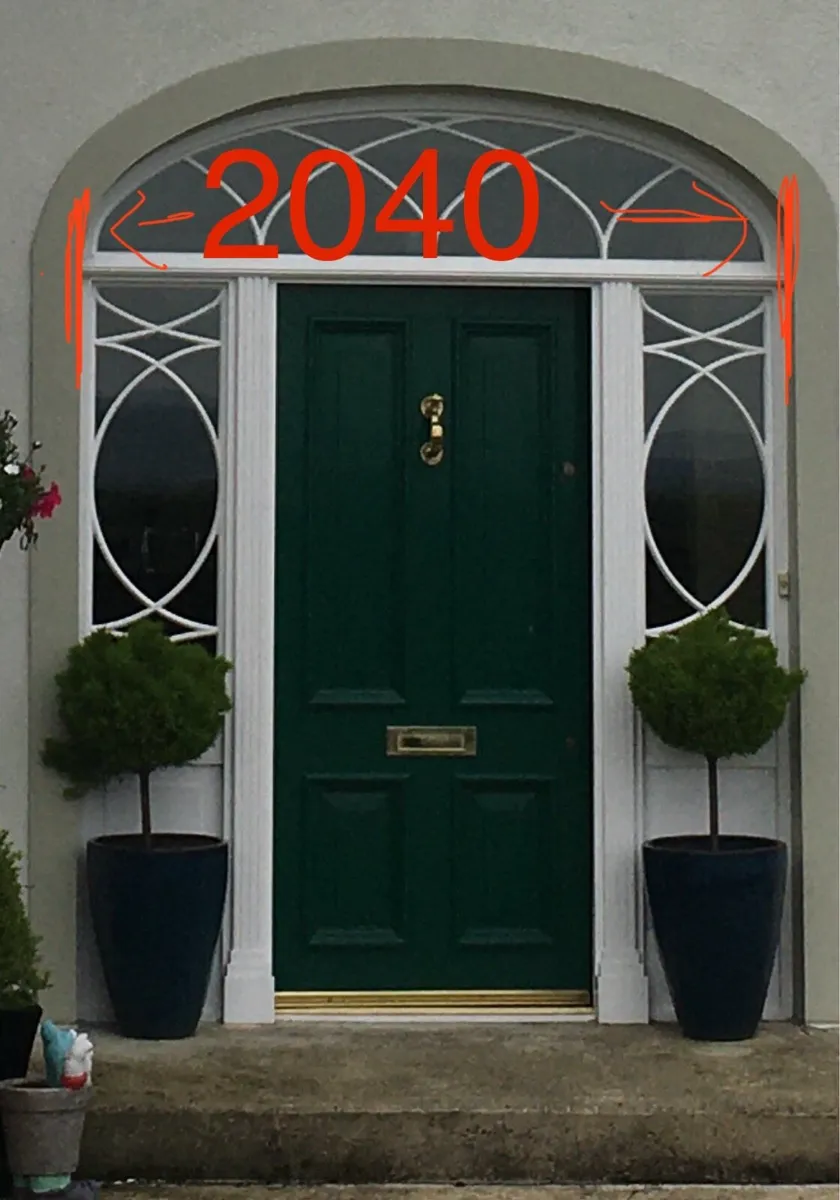 Solid wooden front door - Image 3