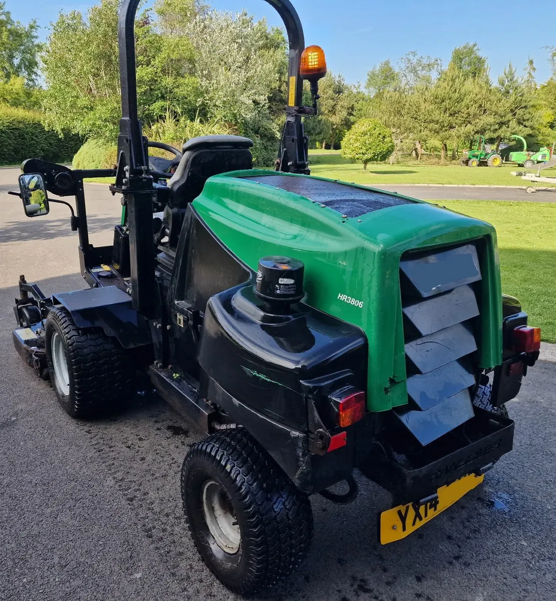 Ransomes 38hp diesel ride on mower lawnmower - Image 2