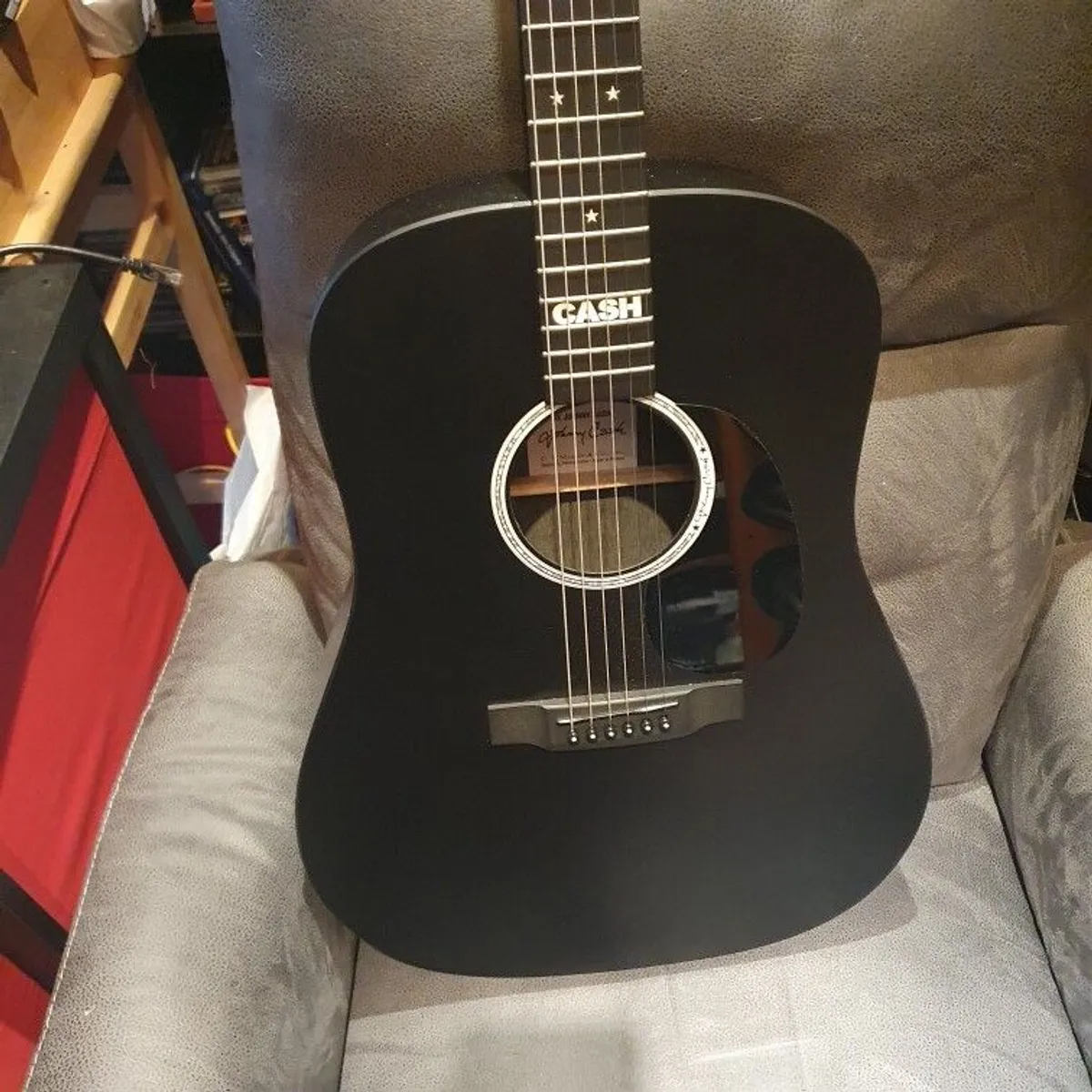 Martin Johnny Cash Dreadnought Guitar - Image 4