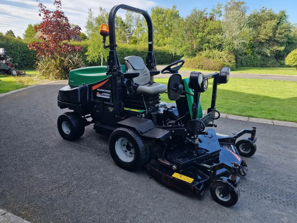 Ransomes 38hp diesel ride on mower lawnmower - Image 1