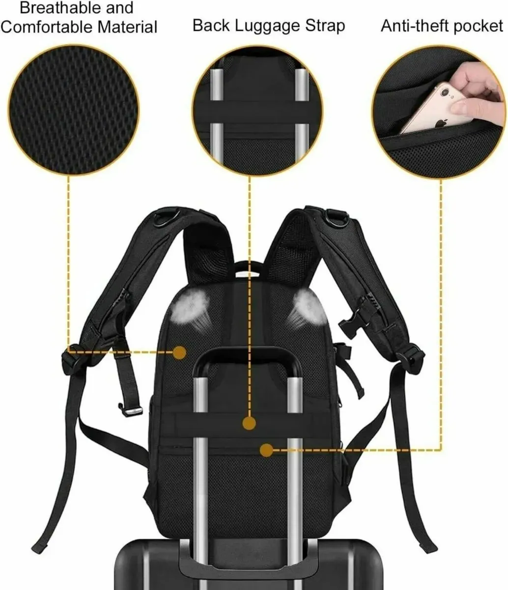 Full-Open Access Waterproof Bag for Cameras - Image 3