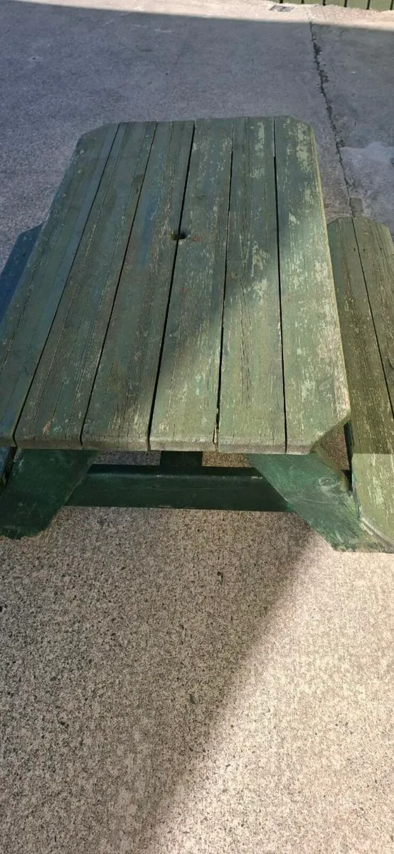 Kids Picnic Table - Image 2