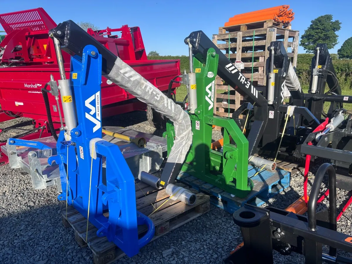 JM Agri Bale Handlers TR3/TR4/TR8 - Image 1
