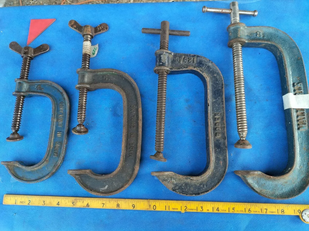 Cast Iron G Clamps - Image 1
