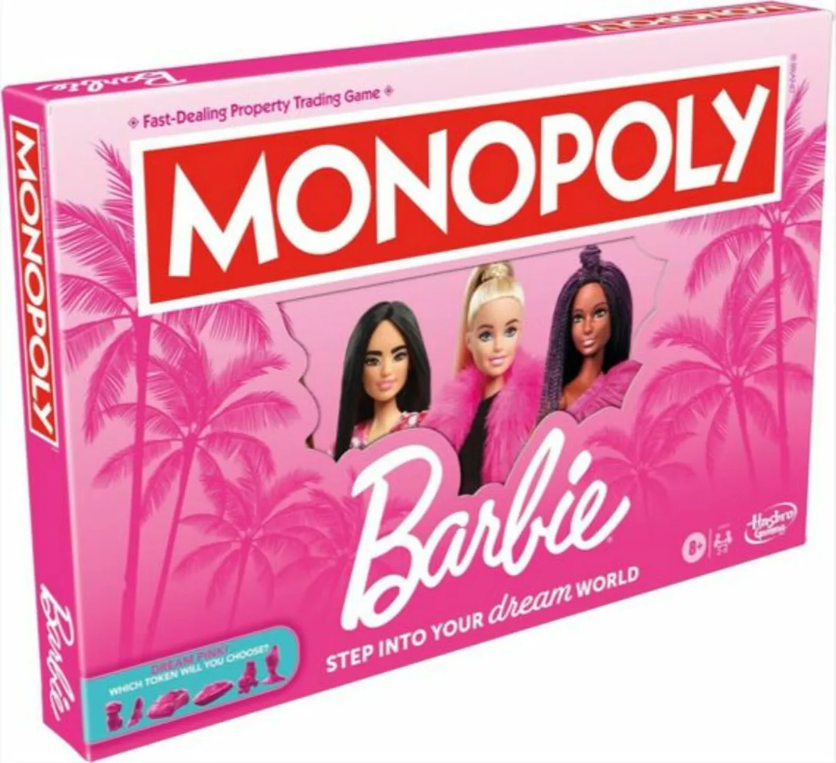 Monopoly: Barbie Edition Kids Board Game - Image 1