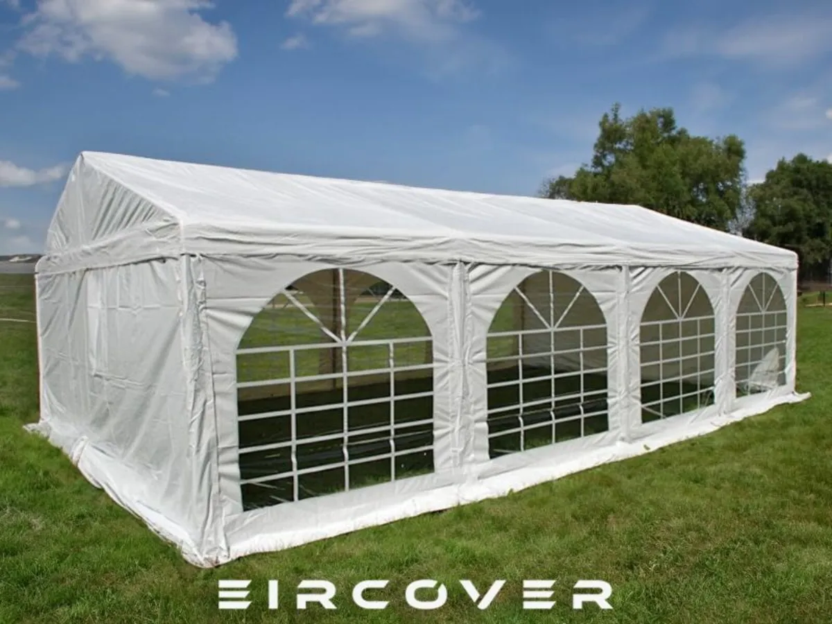 Marquee 4m x 8m PVC cover (13' -26') FREE Delivery - Image 4