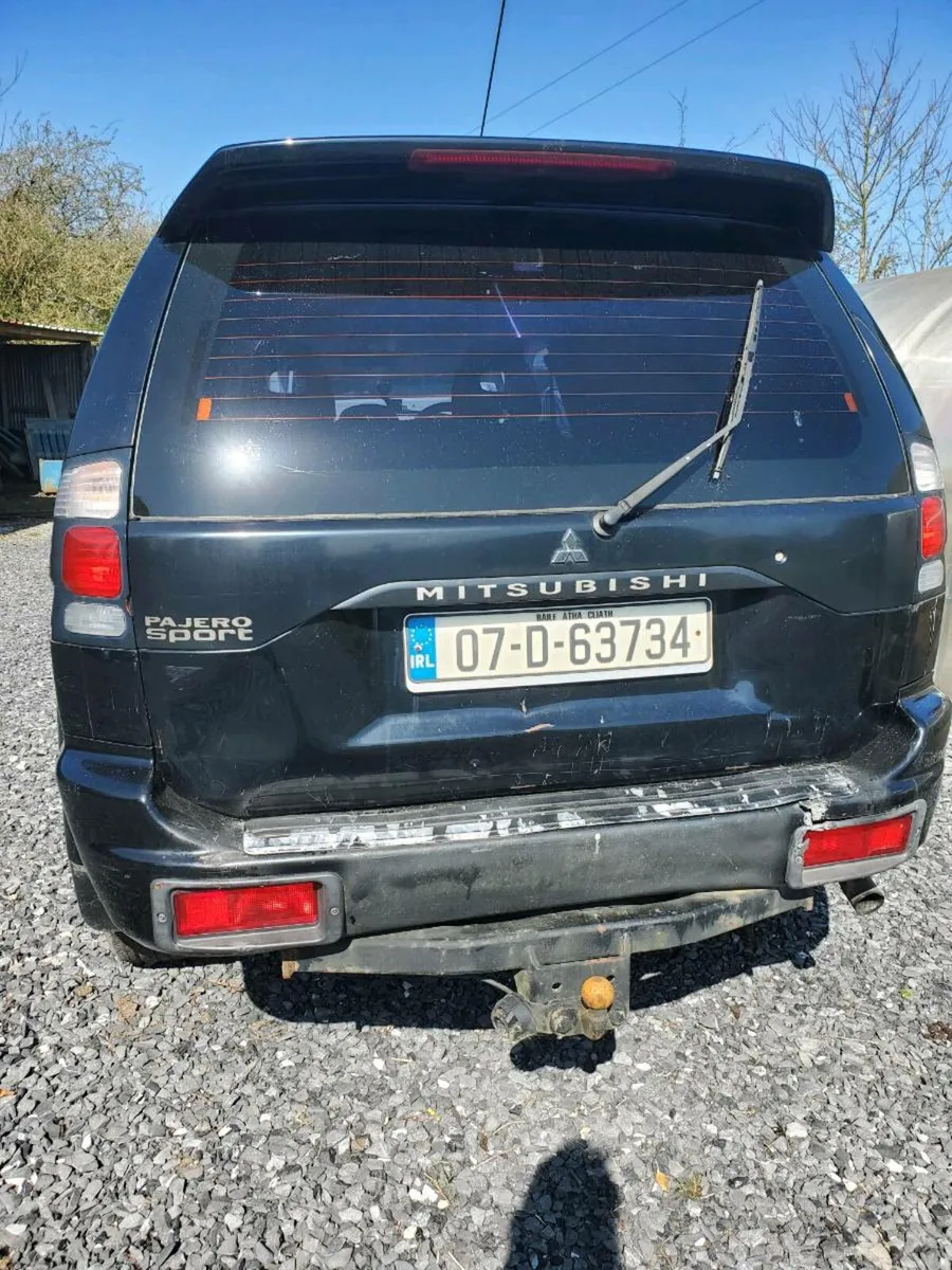 Pajero Sport - NEEDS ENGINE - Image 3