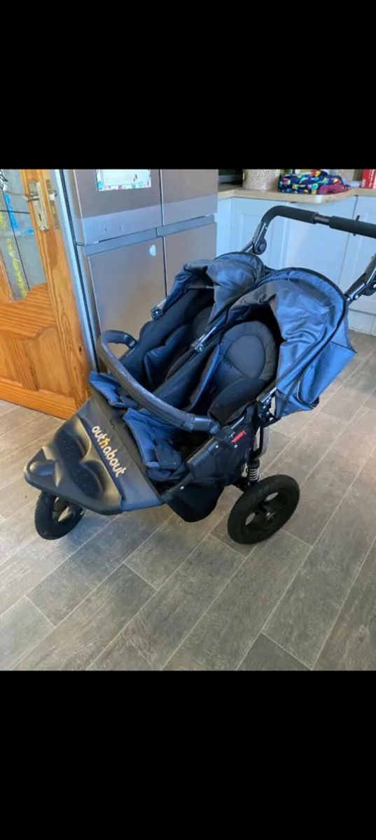 Out n about double buggy
