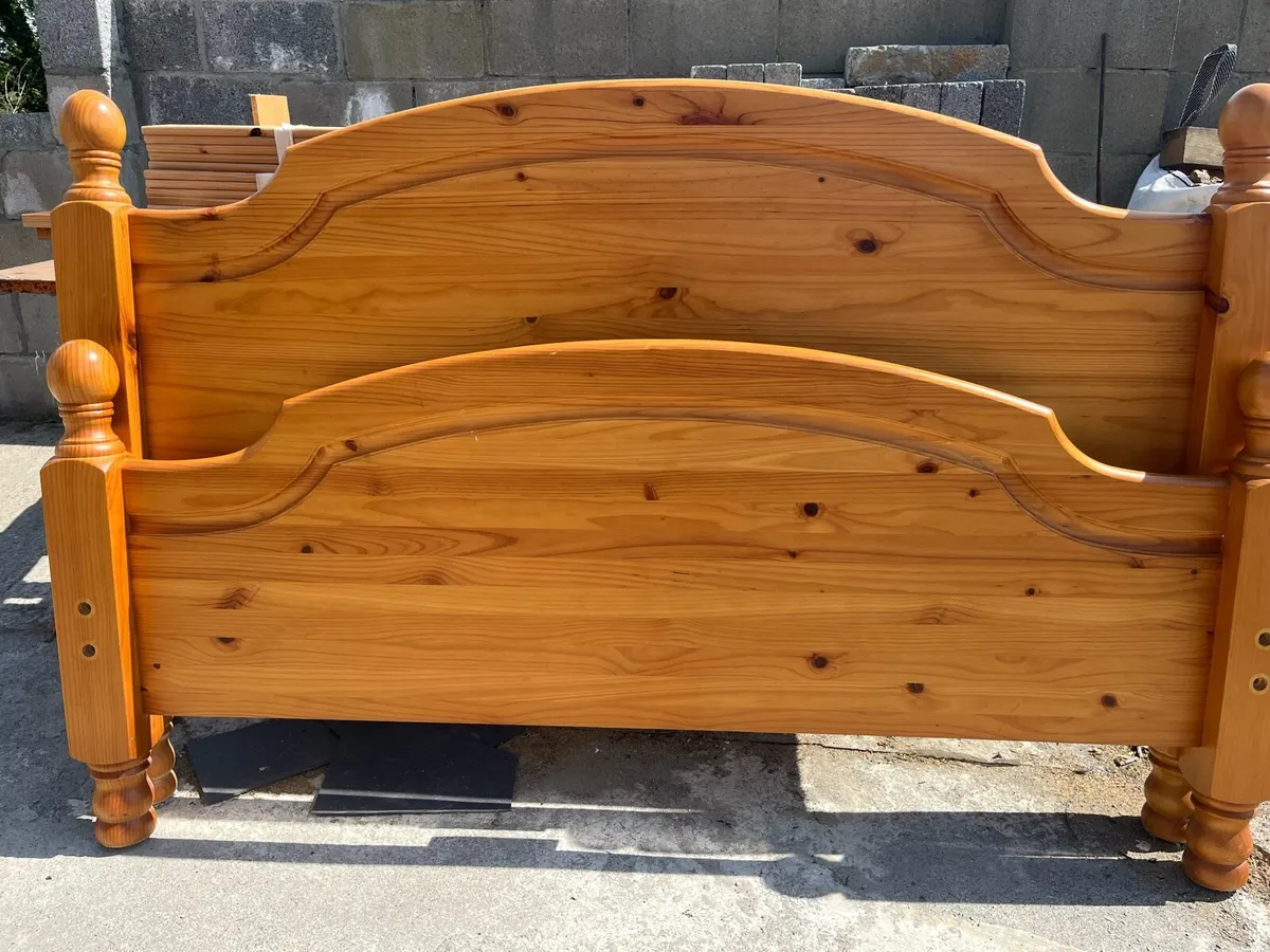 Pine Bed frame - Image 1