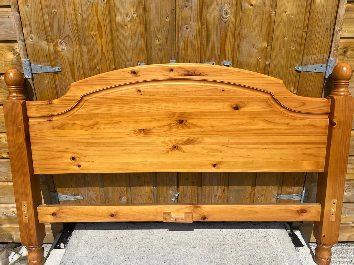 Pine Bed frame - Image 2