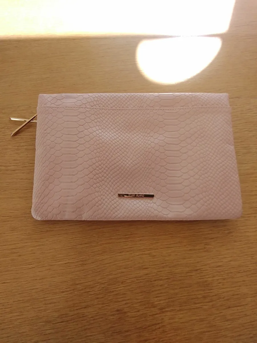 River Island Cream clutch bag - Image 3