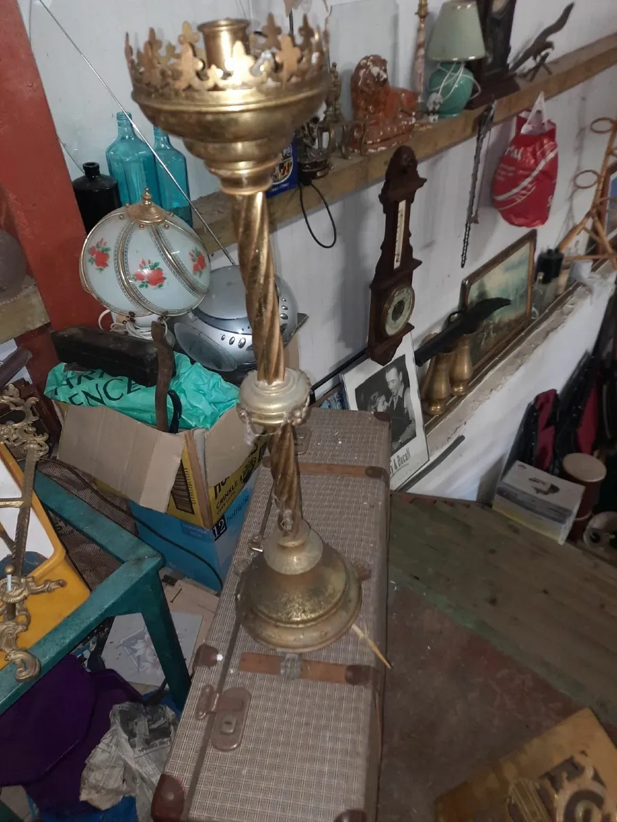 Antique candle holder - Image 1