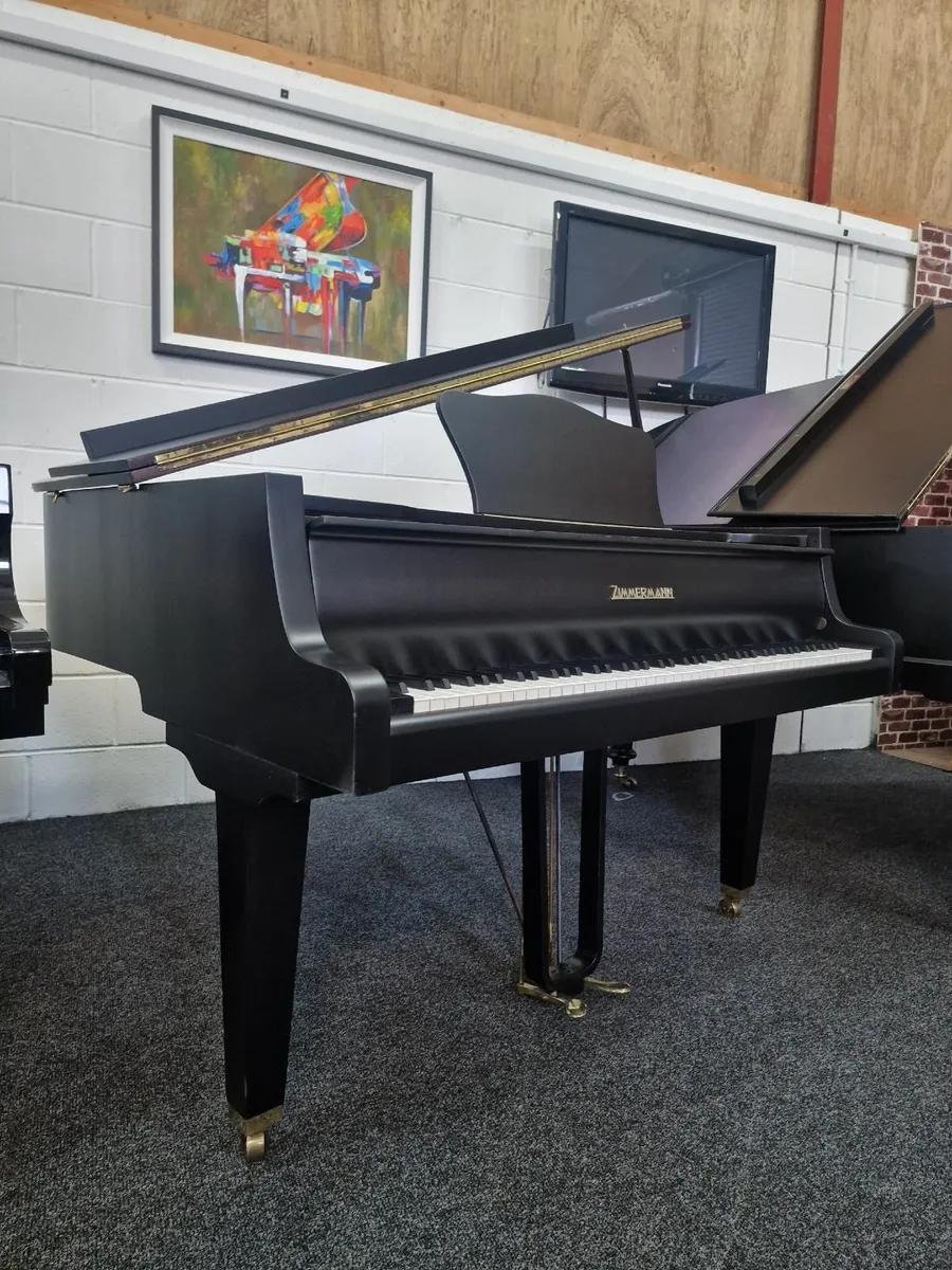 Zimmermann Baby Grand Piano | Satin Black