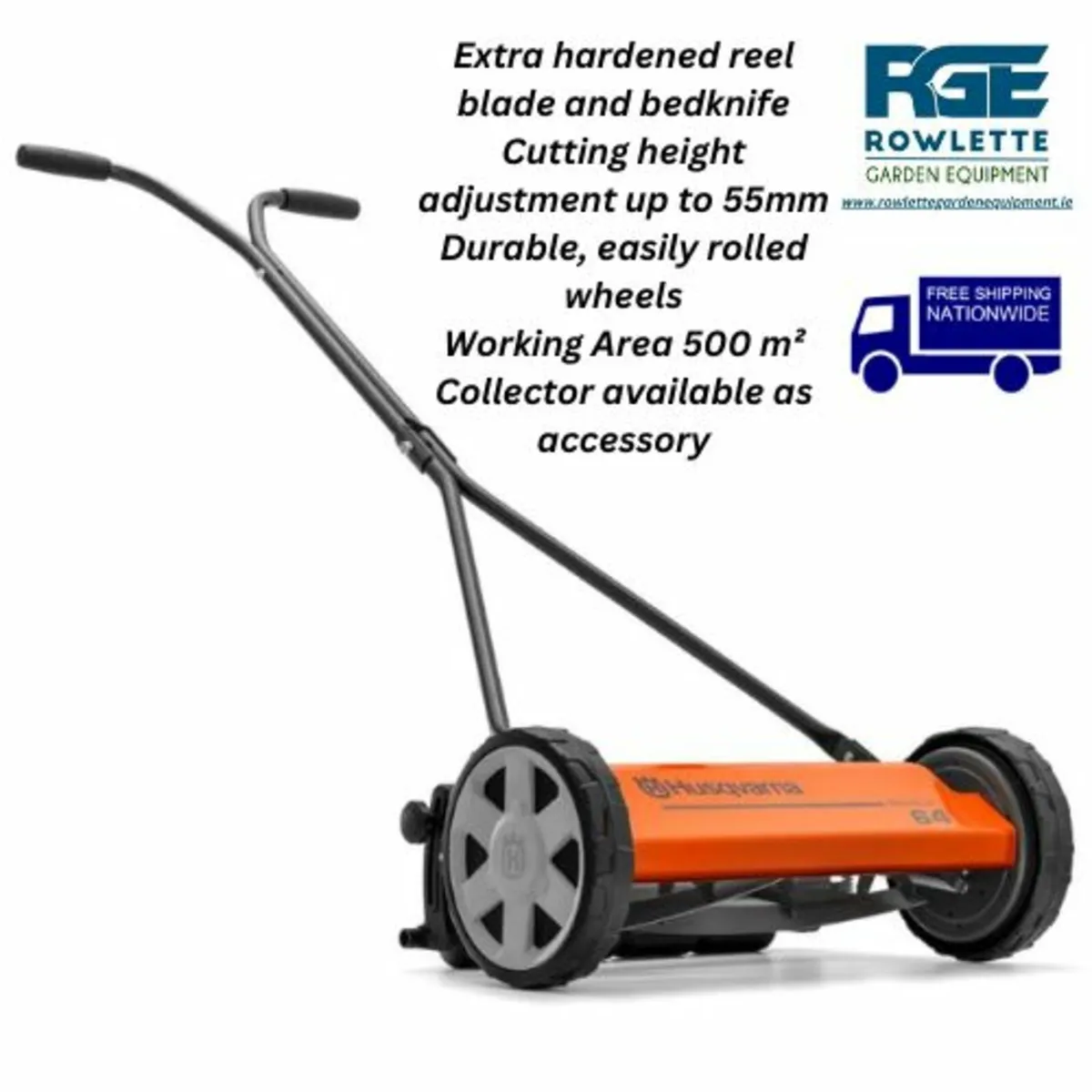 Husqvarna HiCut 64 Push Lawnmower - Image 1